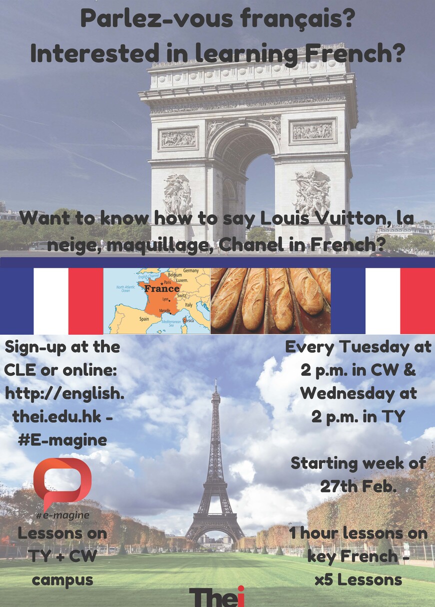 French language workshops